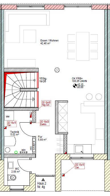 Pronájem domu 144 m², pozemek 190 m², Bahnhofstr., Bad Schönborn, Bádensko-Württembersko Pronájem domu 144 m², pozemek 190 m², Bahnhofstr., Bad Schönborn, Bádensko-Württembersko