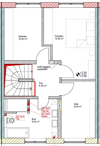 Pronájem domu 144 m², pozemek 190 m², Bahnhofstr., Bad Schönborn, Bádensko-Württembersko Pronájem domu 144 m², pozemek 190 m², Bahnhofstr., Bad Schönborn, Bádensko-Württembersko