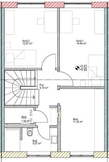 Pronájem domu 144 m², pozemek 190 m², Bahnhofstr., Bad Schönborn, Bádensko-Württembersko Pronájem domu 144 m², pozemek 190 m², Bahnhofstr., Bad Schönborn, Bádensko-Württembersko