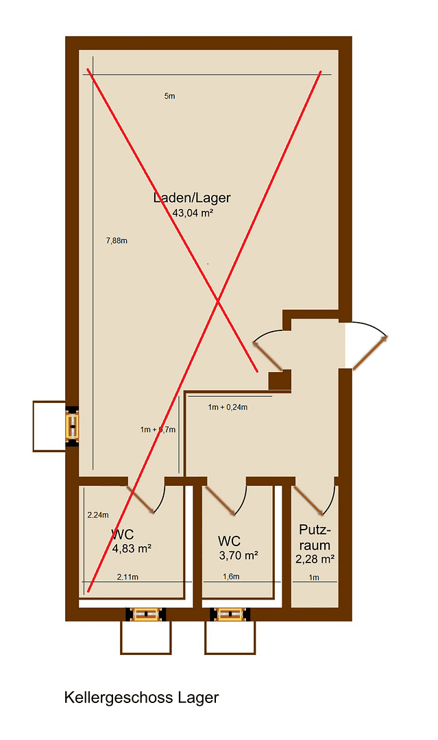 Pronájem kanceláře 102 m², Bahnhofstr. 107, Geltendorf, Bavorsko Pronájem kanceláře 102 m², Bahnhofstr. 107, Geltendorf, Bavorsko