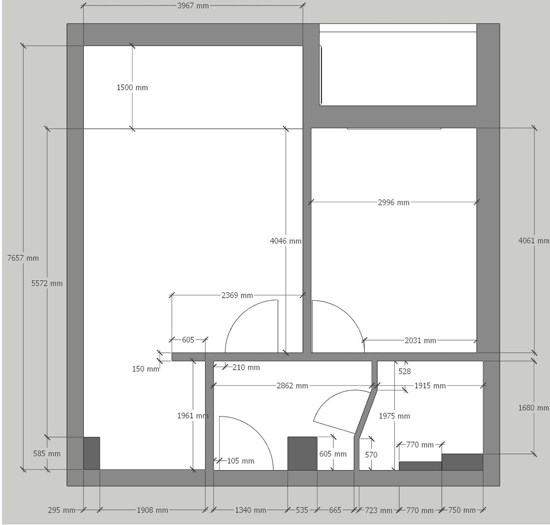 Pronájem bytu 2+kk 48 m², K Babě, Brno, Jihomoravský kraj Pronájem bytu 2+kk 48 m², K Babě, Brno, Jihomoravský kraj