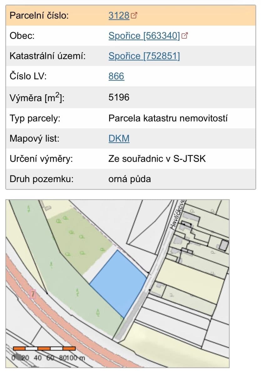 Prodej pozemku 2.598 m², Havlíčkova, Spořice, Ústecký kraj Prodej pozemku 2.598 m², Havlíčkova, Spořice, Ústecký kraj