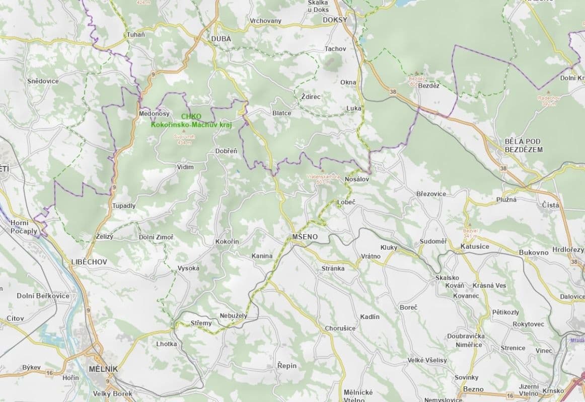 Prodej pozemku 8.999 m², Dobřeň, Středočeský kraj Prodej pozemku 8.999 m², Dobřeň, Středočeský kraj