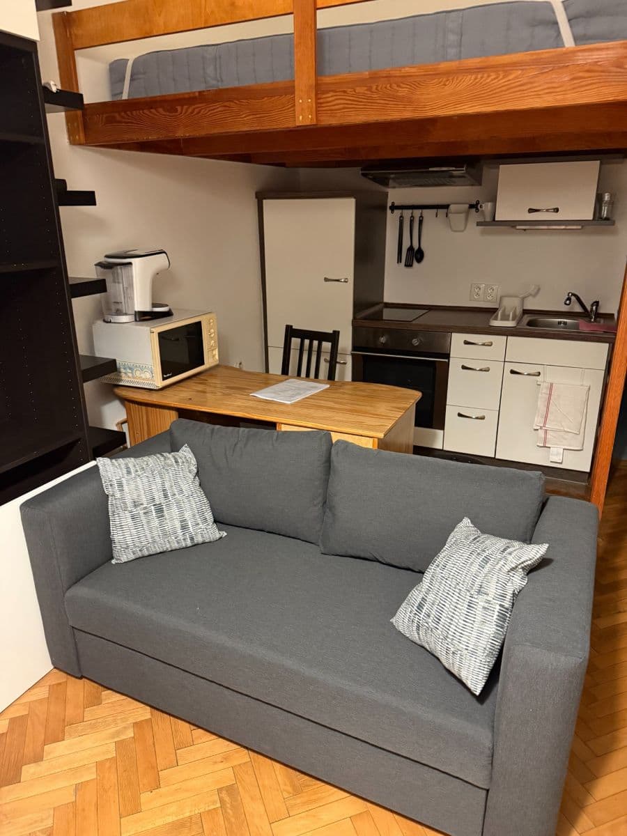 Pronájem bytu 1+kk 25 m², Na Břehu, Praha, Praha Pronájem bytu 1+kk 25 m², Na Břehu, Praha, Praha