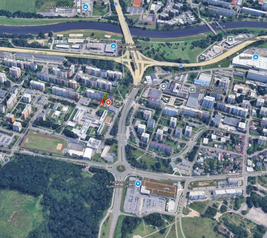 Prodej bytu 1+1 44 m², Bezdrevská, České Budějovice, Jihočeský kraj Prodej bytu 1+1 44 m², Bezdrevská, České Budějovice, Jihočeský kraj