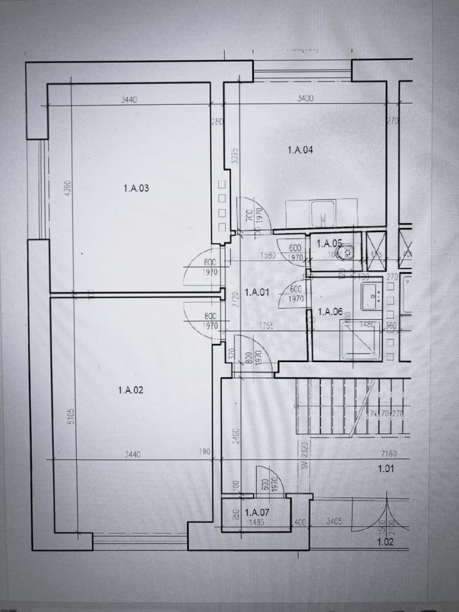 Pronájem bytu 2+1 56 m², Nad Ondřejovem, Praha, Praha Pronájem bytu 2+1 56 m², Nad Ondřejovem, Praha, Praha