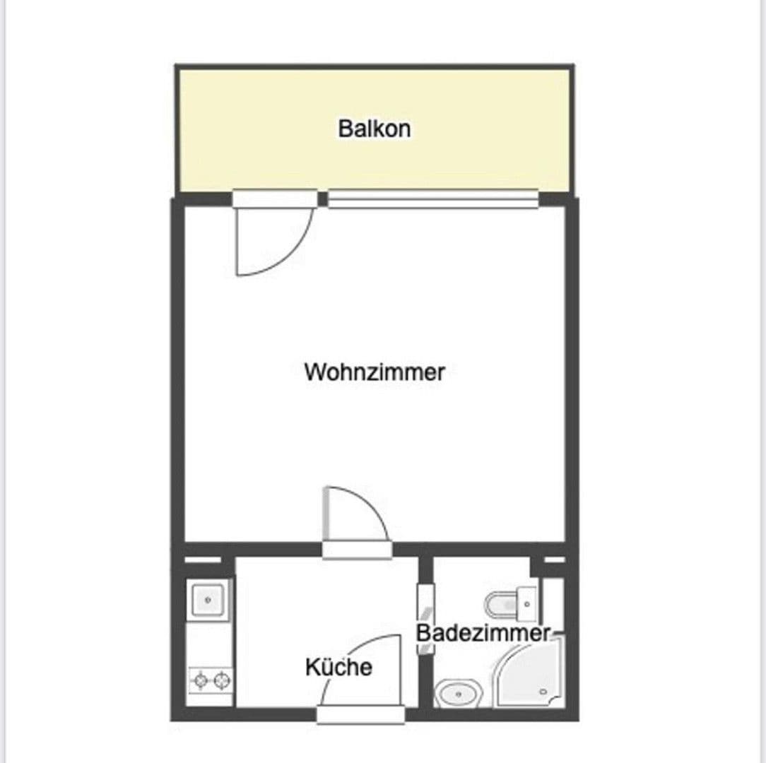 Prodej bytu 1+1 25 m², Pfullingen, Bádensko-Württembersko Prodej bytu 1+1 25 m², Pfullingen, Bádensko-Württembersko