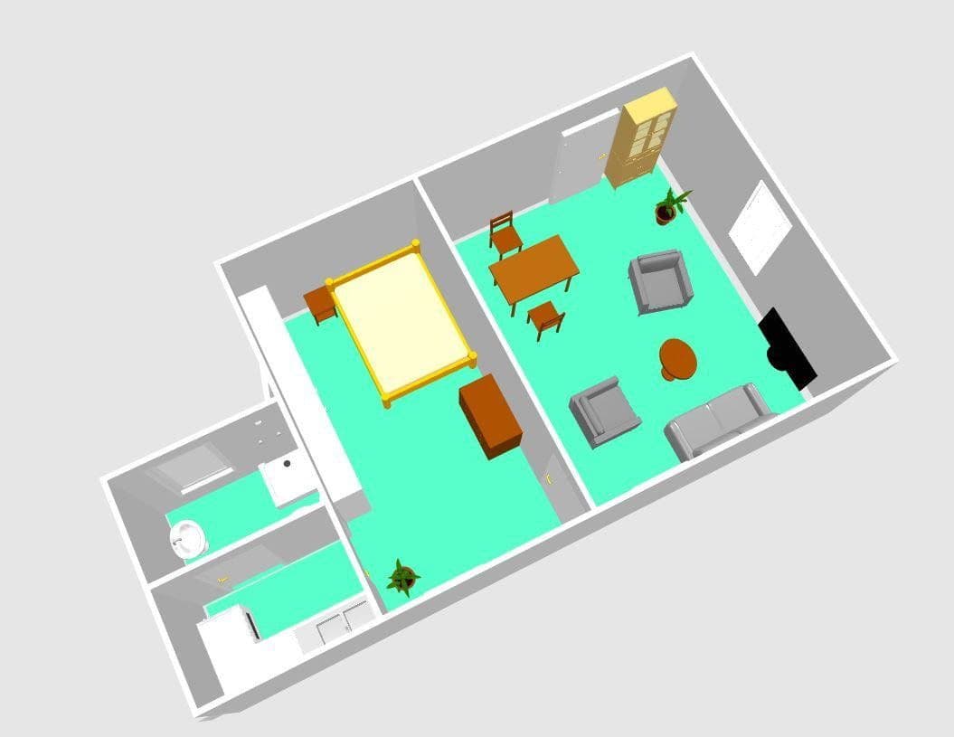 Pronájem bytu 2+1 45 m², Dieburg, Hessen Pronájem bytu 2+1 45 m², Dieburg, Hessen