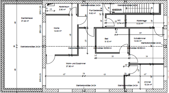 Pronájem bytu 3+1 126 m², Hadamar, Hessen Pronájem bytu 3+1 126 m², Hadamar, Hessen