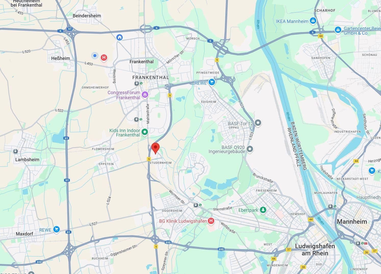 Pronájem domu 230 m², pozemek 334 m², Frankenthal, Porýní-Falc Pronájem domu 230 m², pozemek 334 m², Frankenthal, Porýní-Falc