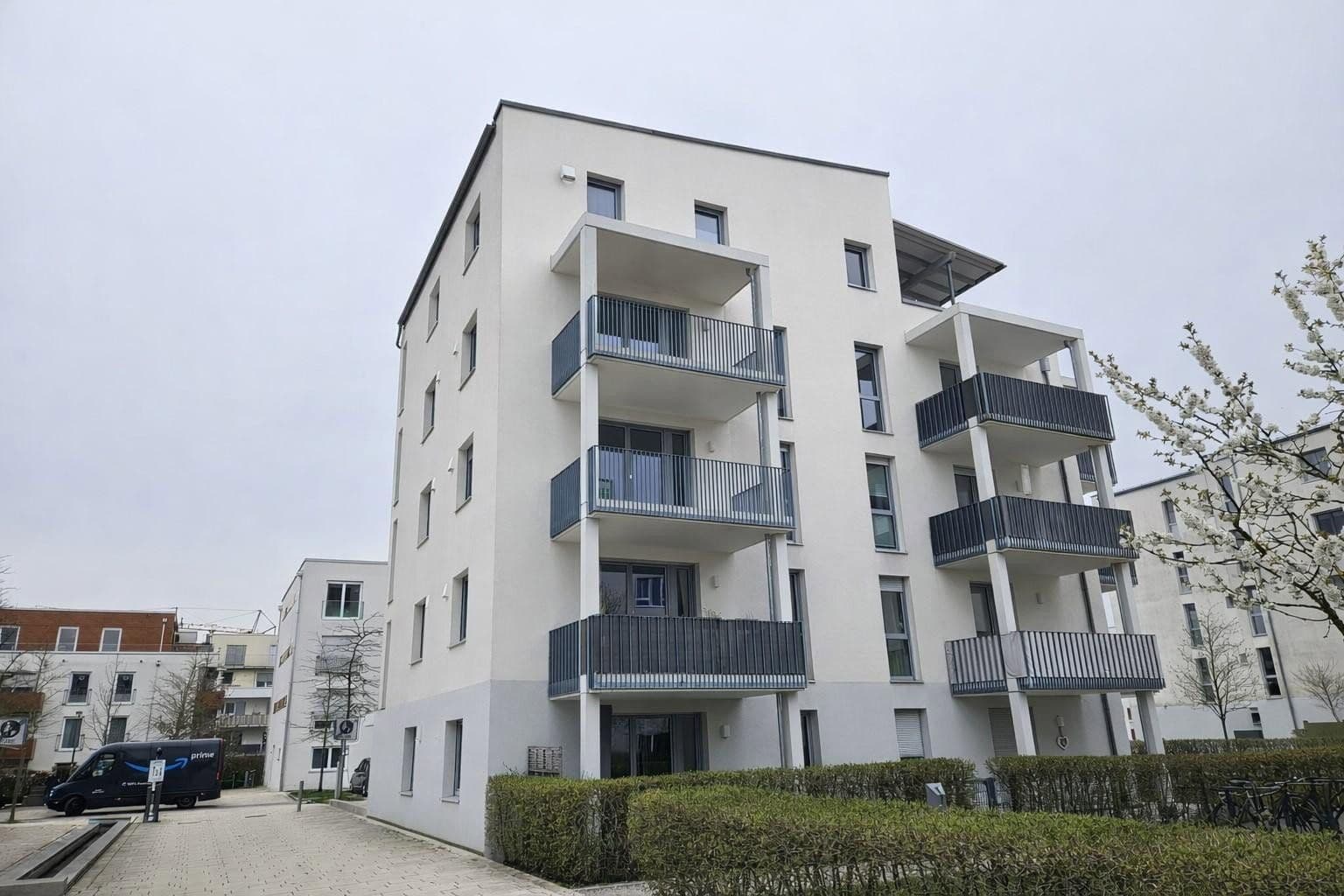 Prodej bytu 2+1 61 m², Theresienbogen 23, Unterschleißheim, Bavorsko Prodej bytu 2+1 61 m², Theresienbogen 23, Unterschleißheim, Bavorsko