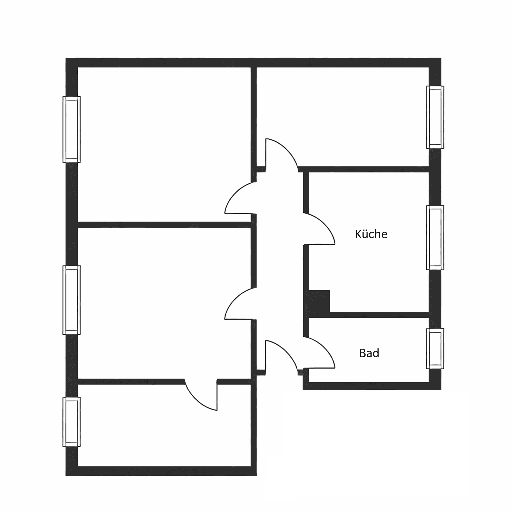 Pronájem bytu 4+1 79 m², An der Bamburg 13, Klütz, Mecklenburg-Vorpommern Pronájem bytu 4+1 79 m², An der Bamburg 13, Klütz, Mecklenburg-Vorpommern