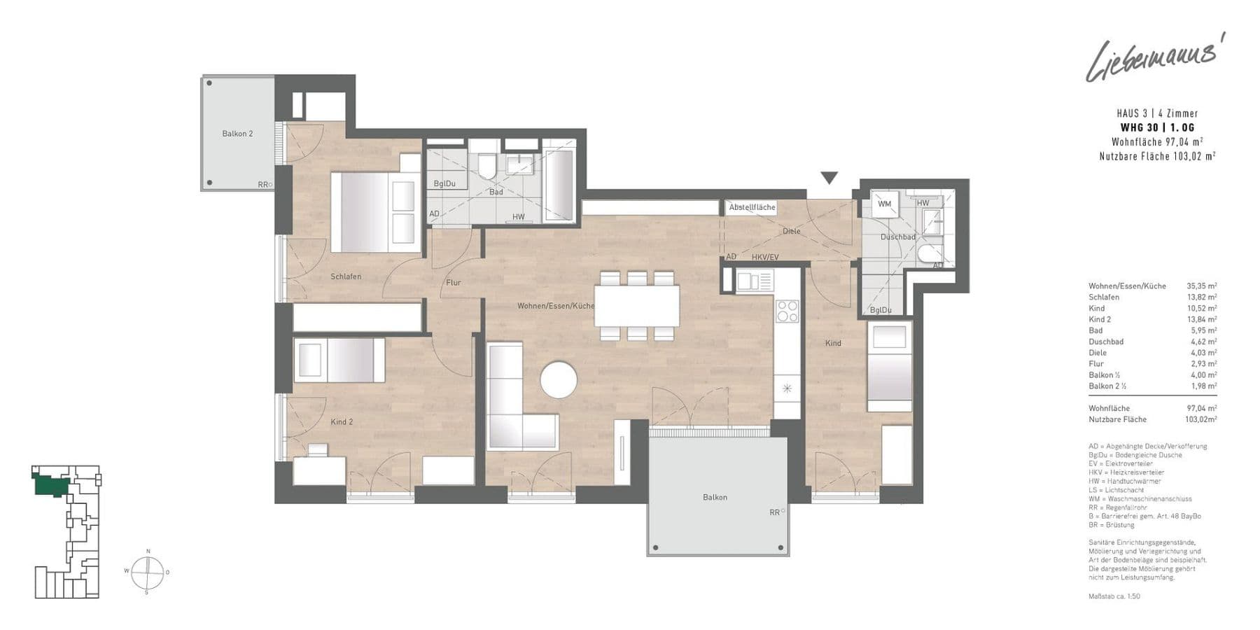 Prodej bytu 4+1 98 m², Max-Liebermann-Straße 1b,, München, Bavorsko Prodej bytu 4+1 98 m², Max-Liebermann-Straße 1b,, München, Bavorsko