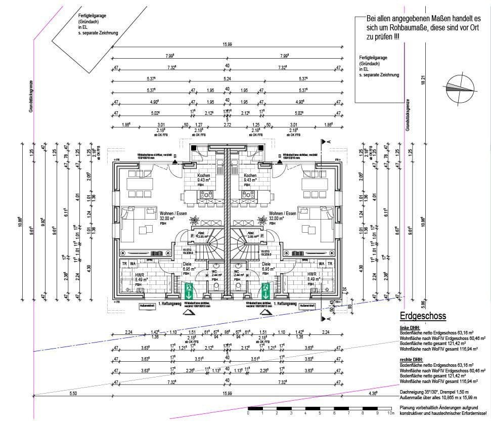 Prodej domu 123 m², pozemek 446 m², Ringweg 14, Beverstedt, Dolní Sasko Prodej domu 123 m², pozemek 446 m², Ringweg 14, Beverstedt, Dolní Sasko