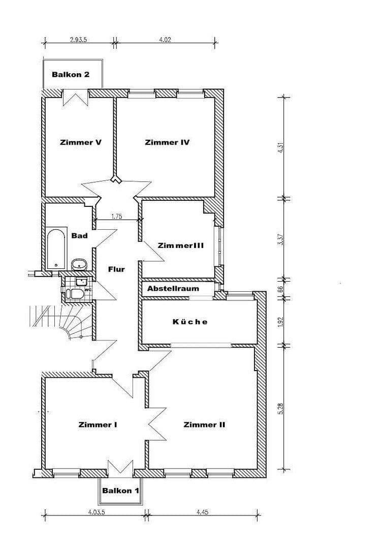 Prodej bytu 5+1 111 m², Hamburg, Hamburg Prodej bytu 5+1 111 m², Hamburg, Hamburg
