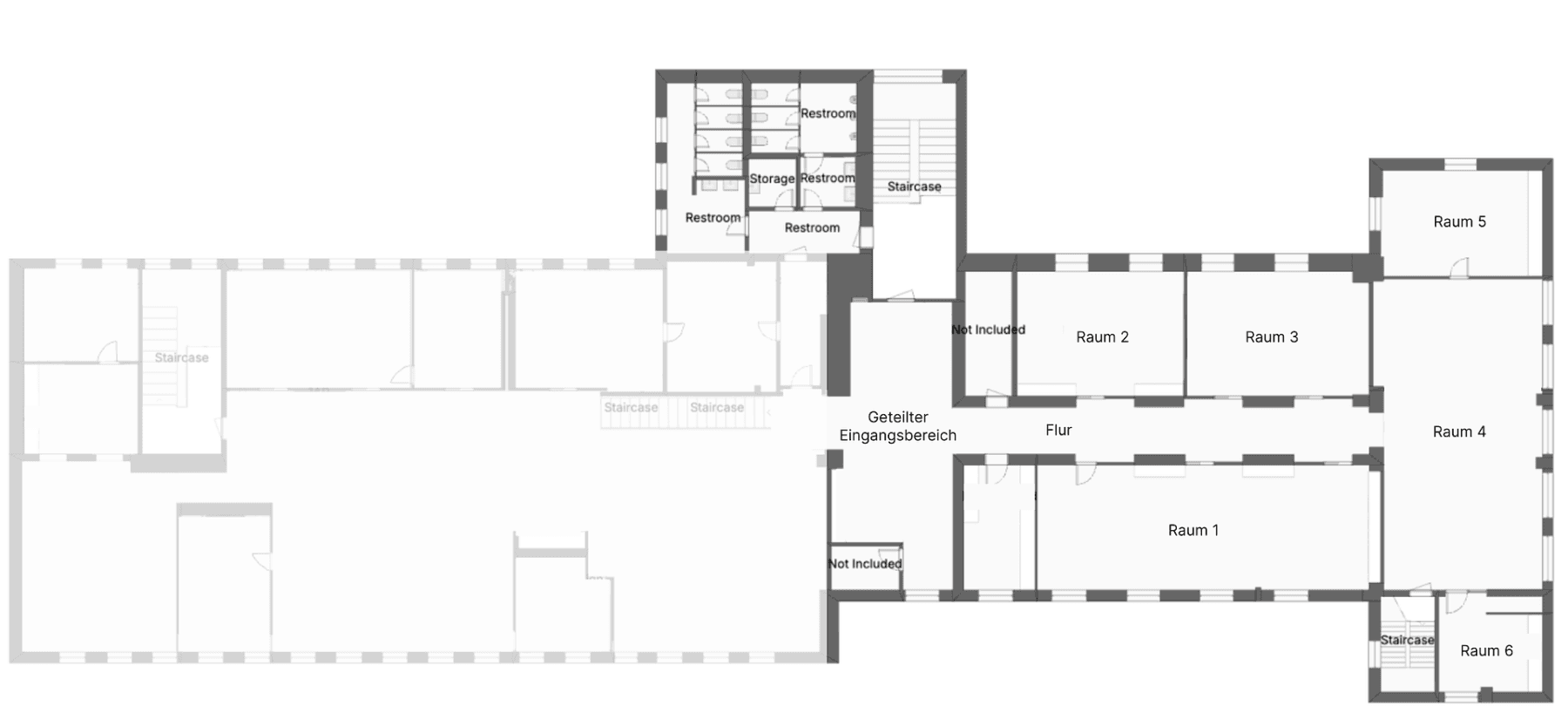 Pronájem kanceláře 415 m², Leopoldstraße 55, München, Bavorsko Pronájem kanceláře 415 m², Leopoldstraße 55, München, Bavorsko