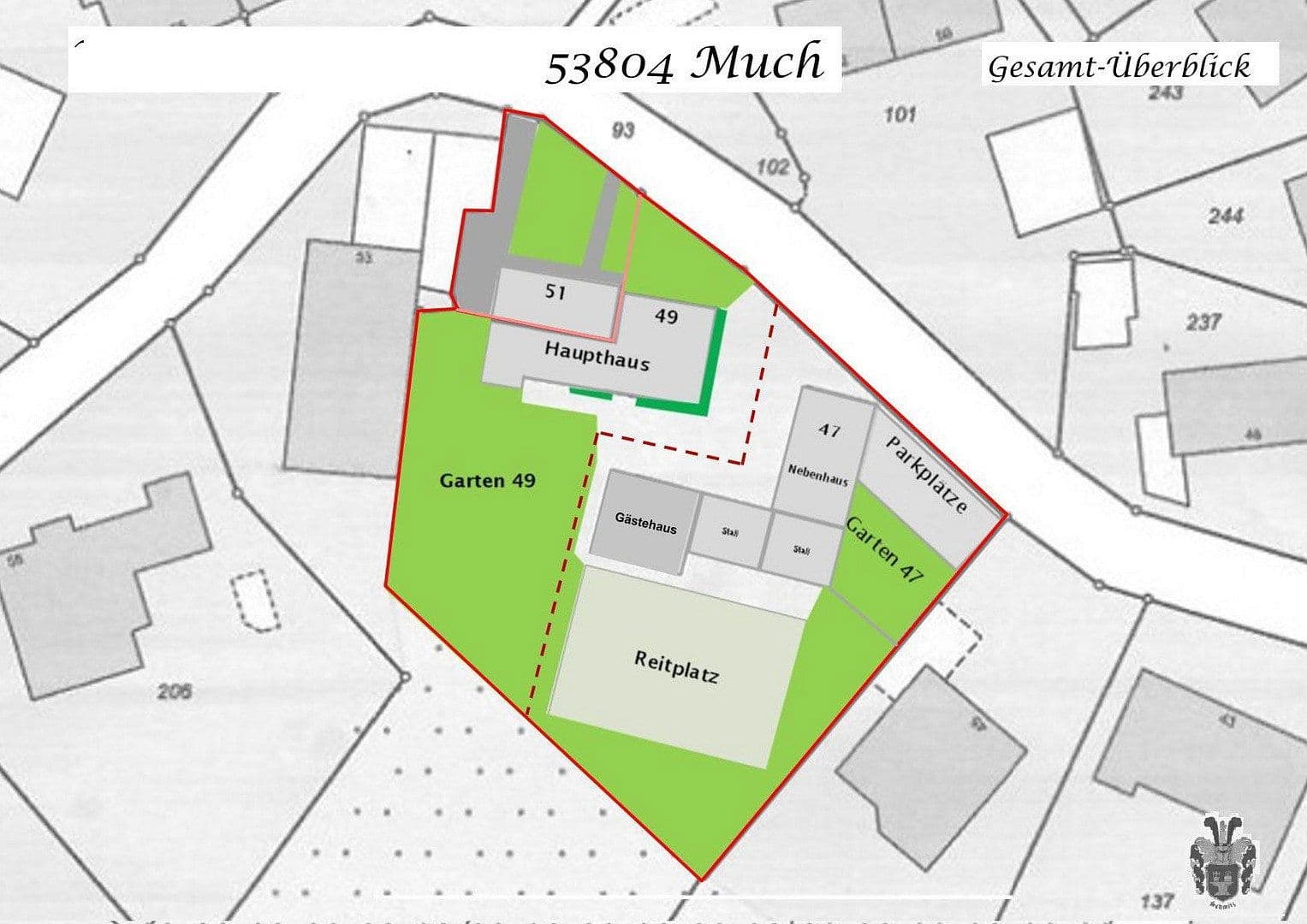 Prodej domu 474 m², pozemek 1.880 m², Much, Severní Porýní-Vestfálsko Prodej domu 474 m², pozemek 1.880 m², Much, Severní Porýní-Vestfálsko