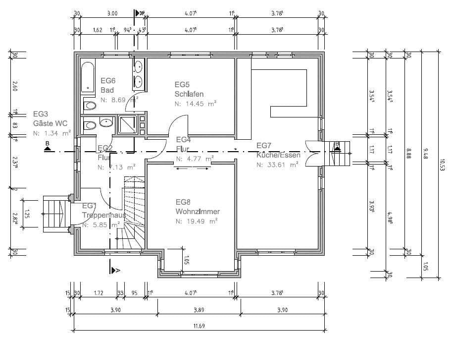 Prodej domu 195 m², pozemek 603 m², Hopfengarten 14, Lüneburg, Dolní Sasko Prodej domu 195 m², pozemek 603 m², Hopfengarten 14, Lüneburg, Dolní Sasko