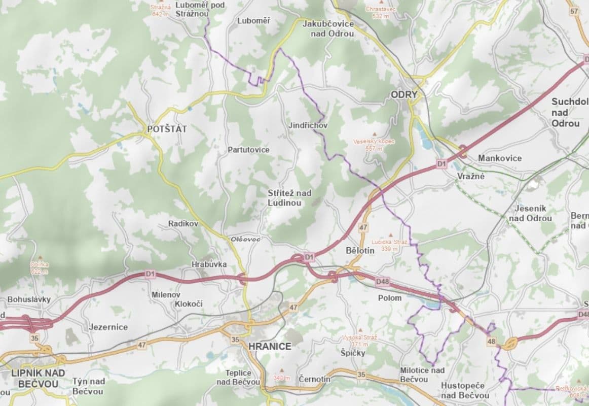 Prodej pozemku 25.037 m², Potštát, Olomoucký kraj Prodej pozemku 25.037 m², Potštát, Olomoucký kraj
