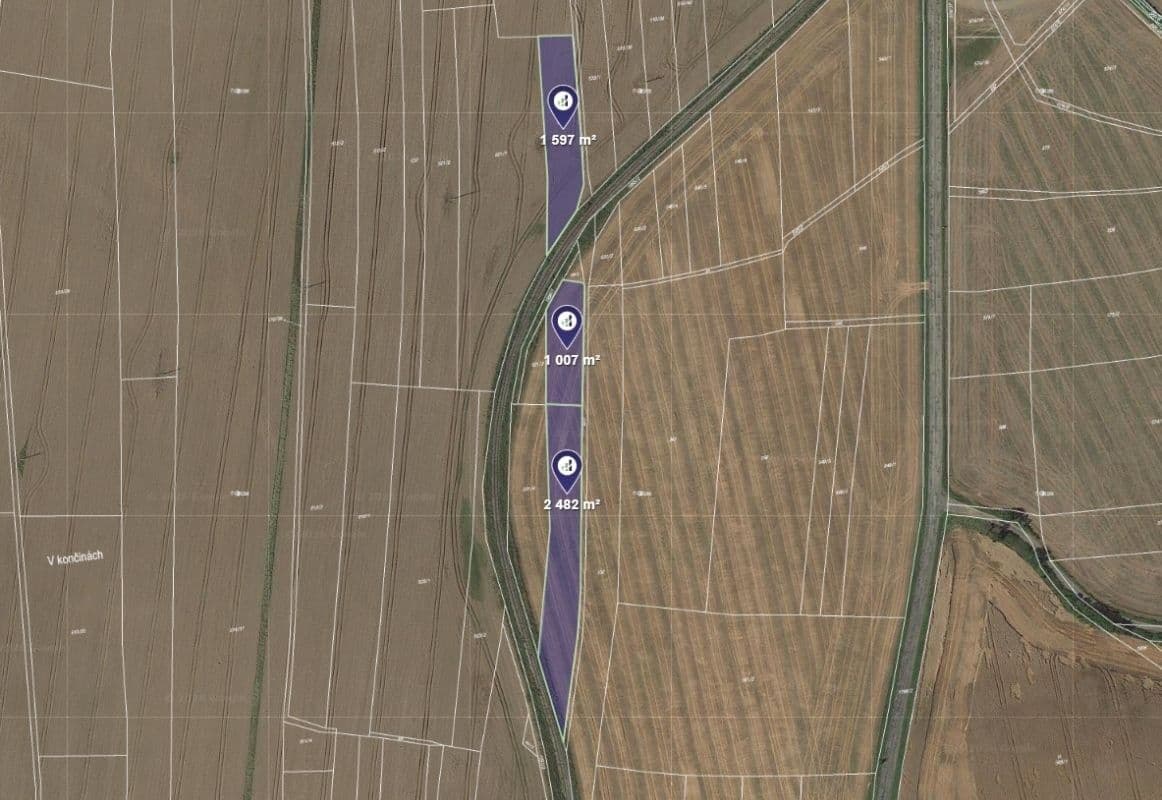 Prodej pozemku 2.543 m², Dolní Bousov, Středočeský kraj Prodej pozemku 2.543 m², Dolní Bousov, Středočeský kraj