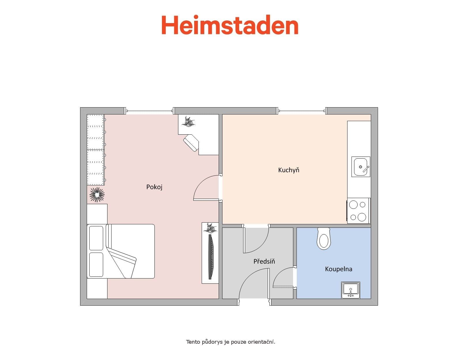 Pronájem bytu 1+1 26 m², Pavlovova, Ostrava, Moravskoslezský kraj Pronájem bytu 1+1 26 m², Pavlovova, Ostrava, Moravskoslezský kraj