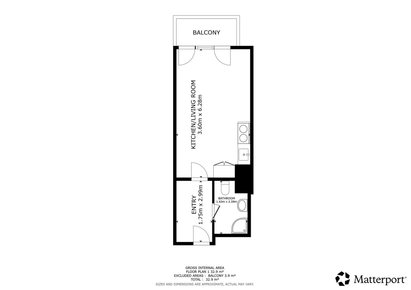 Pronájem bytu 1+kk 34 m², Kadečkové, Praha, Praha Pronájem bytu 1+kk 34 m², Kadečkové, Praha, Praha