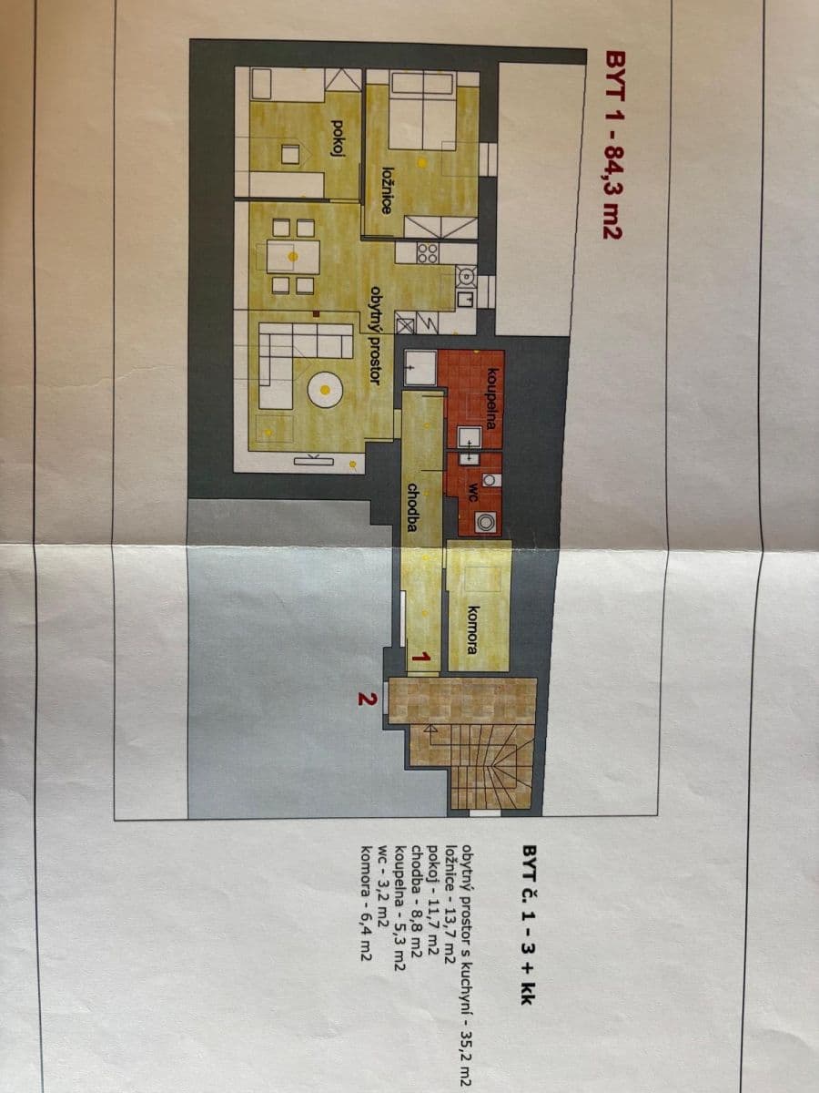 Prodej bytu 3+kk 84 m², Dómská, Litoměřice, Ústecký kraj Prodej bytu 3+kk 84 m², Dómská, Litoměřice, Ústecký kraj