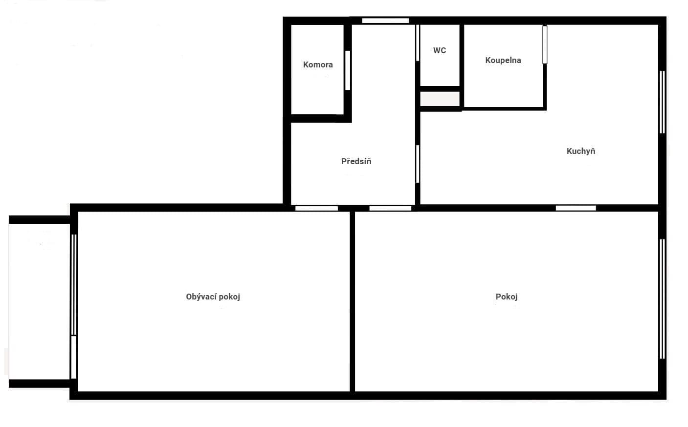 Prodej bytu 2+1 64 m², Soukenická, Liberec, Liberecký kraj Prodej bytu 2+1 64 m², Soukenická, Liberec, Liberecký kraj
