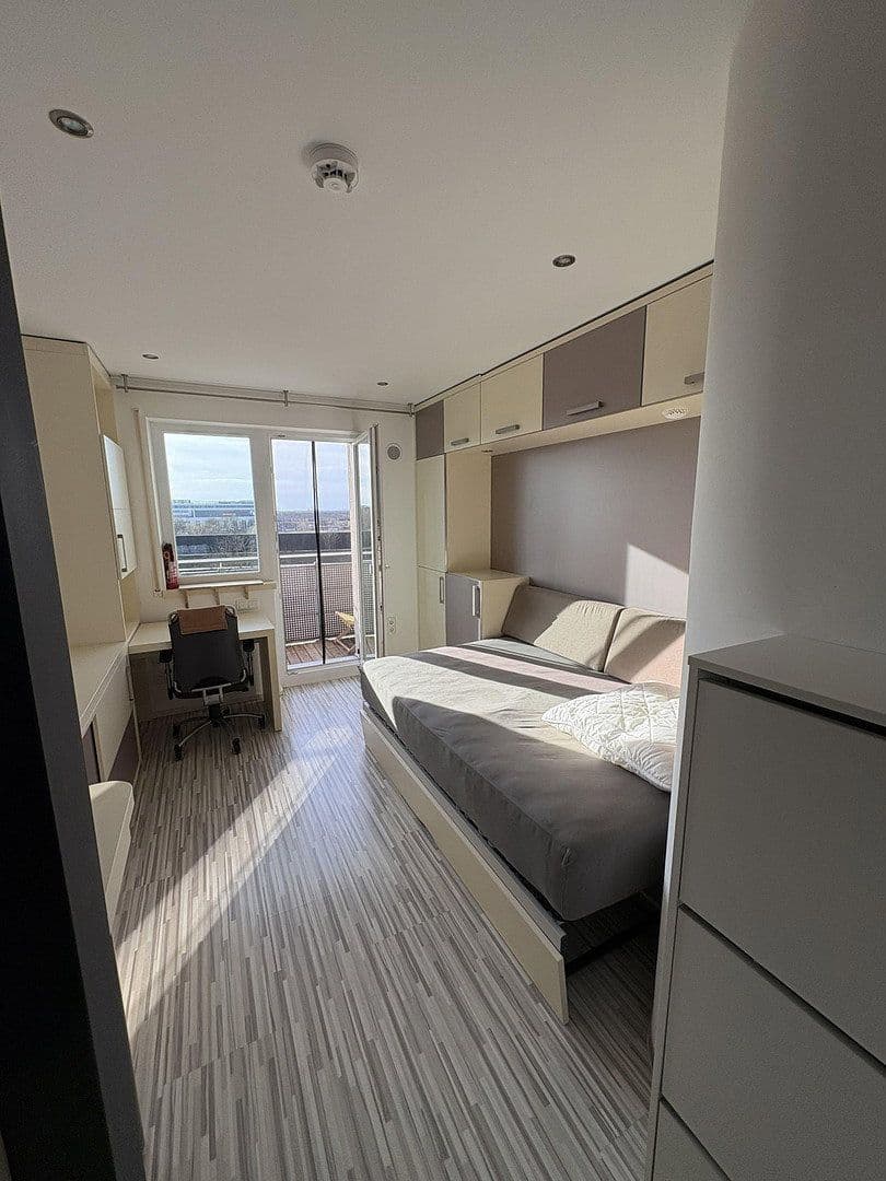 Pronájem bytu 1+1 21 m², Garching, Bavorsko Pronájem bytu 1+1 21 m², Garching, Bavorsko