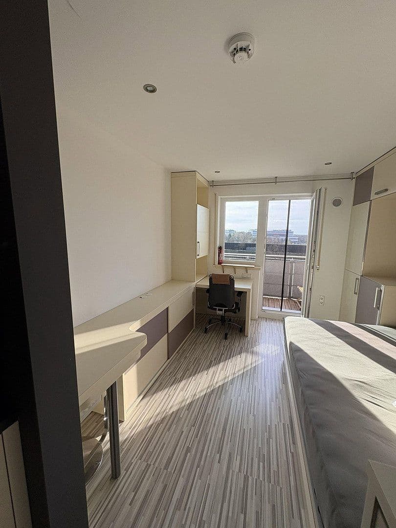 Pronájem bytu 1+1 21 m², Garching, Bavorsko Pronájem bytu 1+1 21 m², Garching, Bavorsko