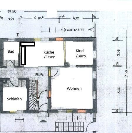 Pronájem bytu 3+1 84 m², Litzendorfer Straße 9, Strullendorf, Bavorsko Pronájem bytu 3+1 84 m², Litzendorfer Straße 9, Strullendorf, Bavorsko