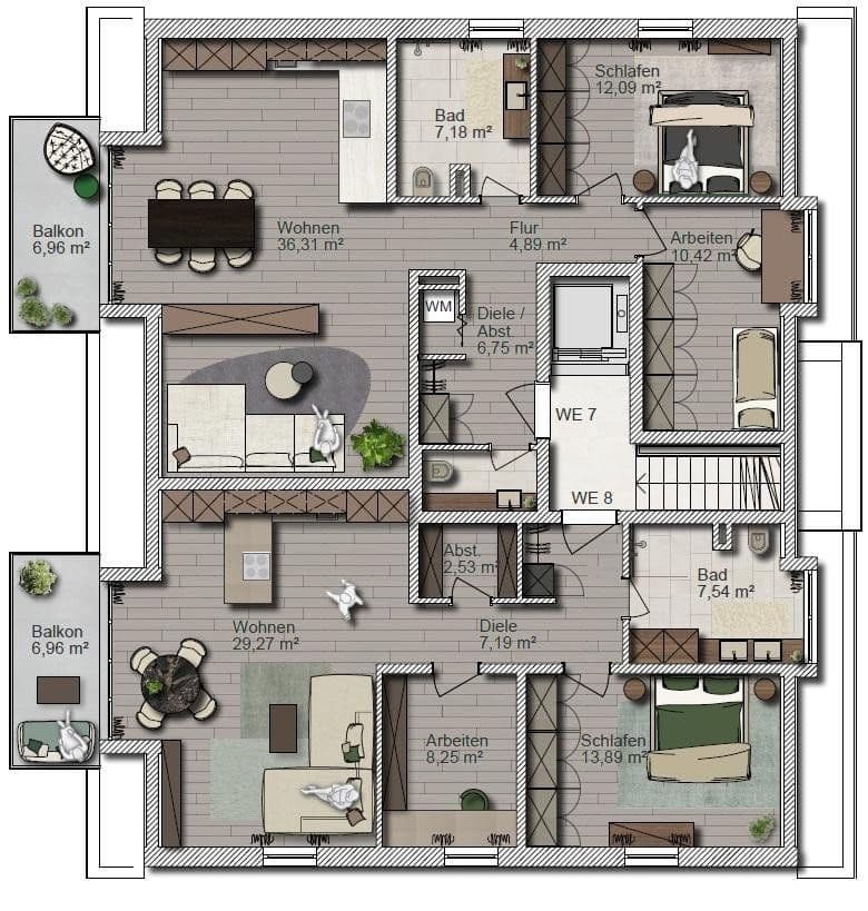 Prodej bytu 2+1 80 m², Heuglinstr. 32, München, Bavorsko Prodej bytu 2+1 80 m², Heuglinstr. 32, München, Bavorsko