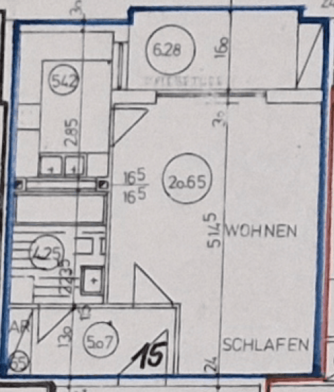 Pronájem bytu 1+1 37 m², Willibaldstraße 6, Nürnberg, Bavorsko Pronájem bytu 1+1 37 m², Willibaldstraße 6, Nürnberg, Bavorsko