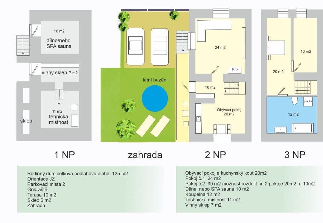 Prodej domu 125 m², pozemek 126 m², Tachlovice, Středočeský kraj Prodej domu 125 m², pozemek 126 m², Tachlovice, Středočeský kraj