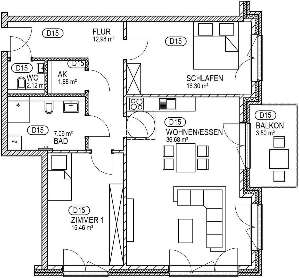 Prodej bytu 3+1 96 m², Reinbeker Redder 57a, Hamburg, Hamburg Prodej bytu 3+1 96 m², Reinbeker Redder 57a, Hamburg, Hamburg