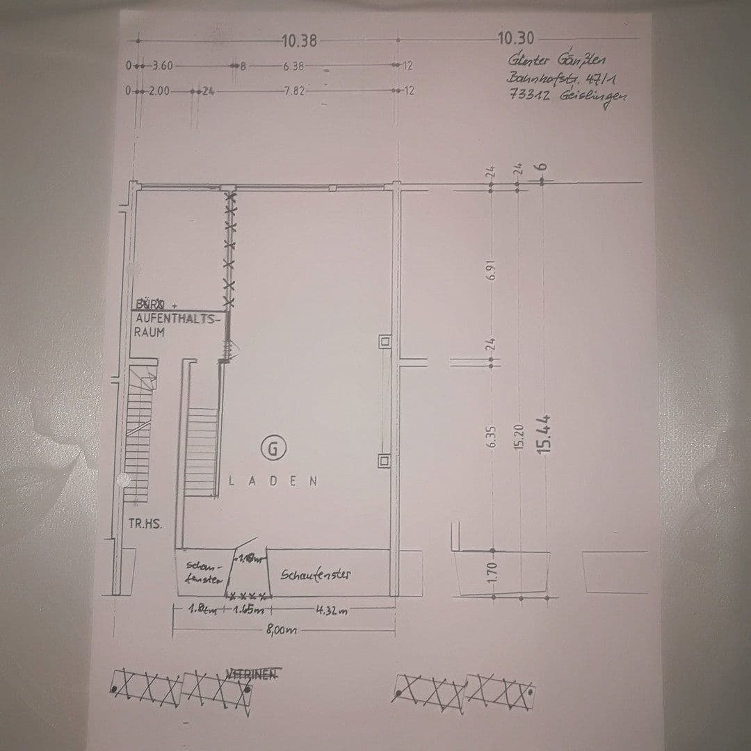 Pronájem nebytového prostoru 180 m², Bahnhofstr.47/1, Geislingen an der Steige, Bádensko-Württembersko Pronájem nebytového prostoru 180 m², Bahnhofstr.47/1, Geislingen an der Steige, Bádensko-Württembersko