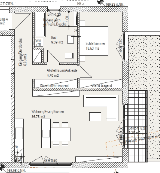 Pronájem bytu 2+kk 77 m², Friesenheim, Bádensko-Württembersko Pronájem bytu 2+kk 77 m², Friesenheim, Bádensko-Württembersko