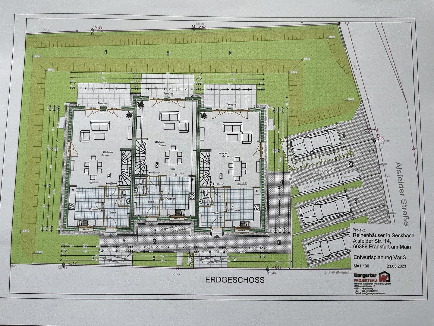Prodej domu 157 m², pozemek 257 m², Alsfelder Straße 14, Frankfurt -Seckbach, Hessen Prodej domu 157 m², pozemek 257 m², Alsfelder Straße 14, Frankfurt -Seckbach, Hessen