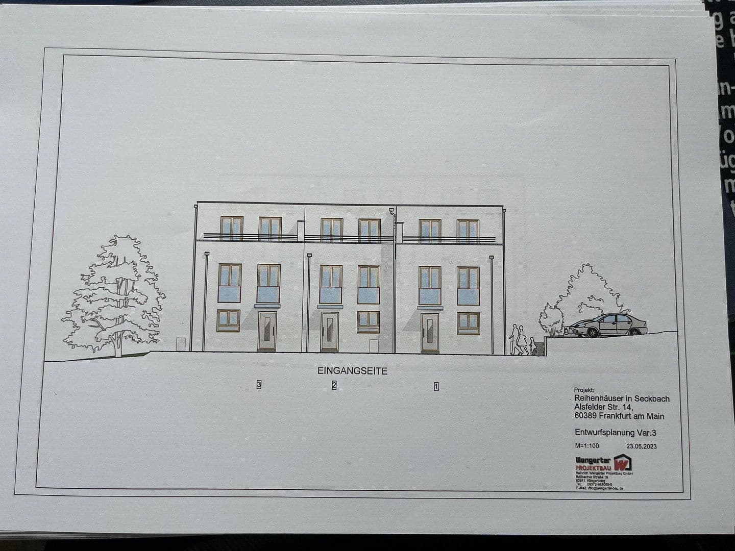 Prodej domu 157 m², pozemek 257 m², Alsfelder Straße 14, Frankfurt -Seckbach, Hessen Prodej domu 157 m², pozemek 257 m², Alsfelder Straße 14, Frankfurt -Seckbach, Hessen