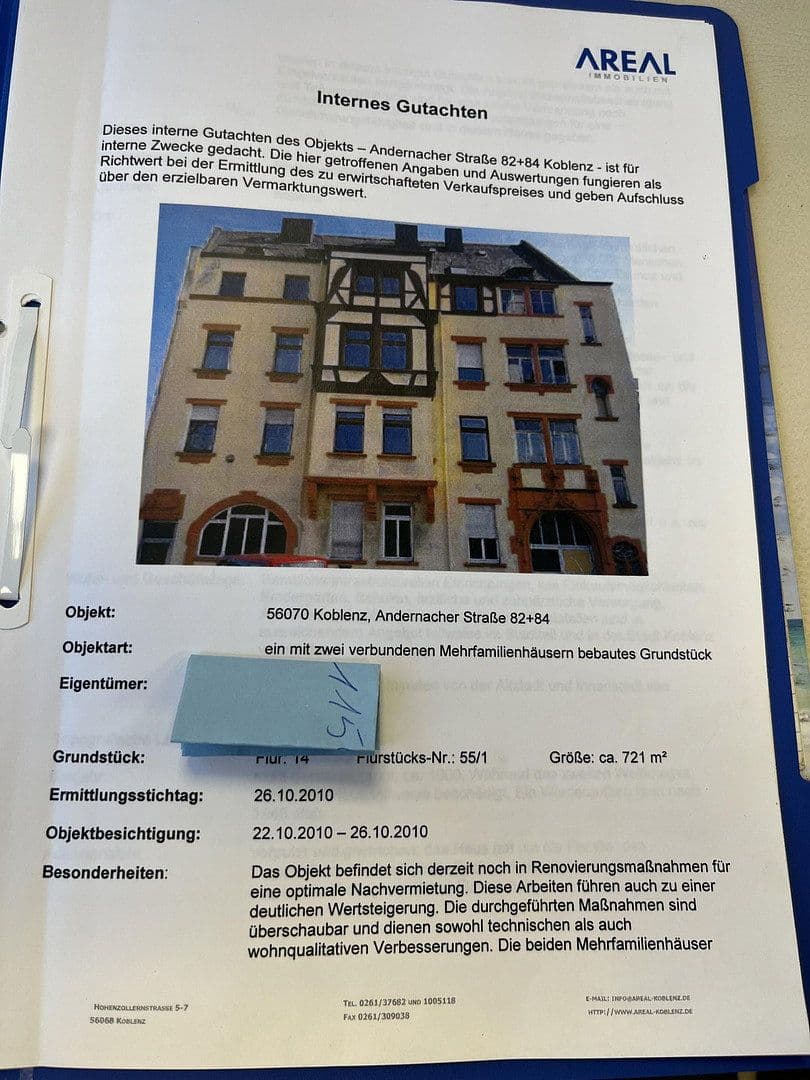 Prodej domu 1.040 m², pozemek 721 m², Andernacher Str.82-84, Koblenz, Porýní-Falc Prodej domu 1.040 m², pozemek 721 m², Andernacher Str.82-84, Koblenz, Porýní-Falc