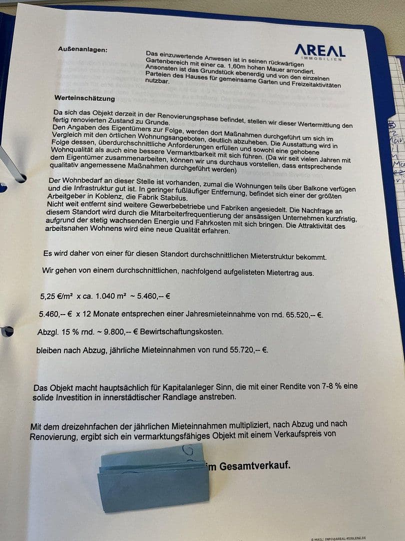 Prodej domu 1.040 m², pozemek 721 m², Andernacher Str.82-84, Koblenz, Porýní-Falc Prodej domu 1.040 m², pozemek 721 m², Andernacher Str.82-84, Koblenz, Porýní-Falc
