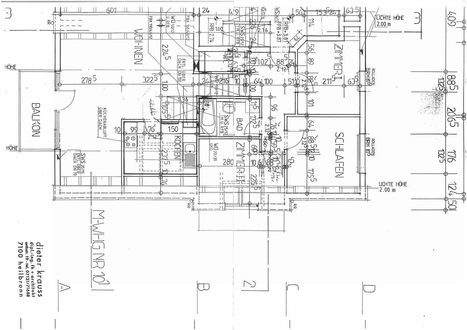 Prodej bytu 4+1 92 m², Pfälzerstraße 33, Neckarsulm, Bádensko-Württembersko Prodej bytu 4+1 92 m², Pfälzerstraße 33, Neckarsulm, Bádensko-Württembersko