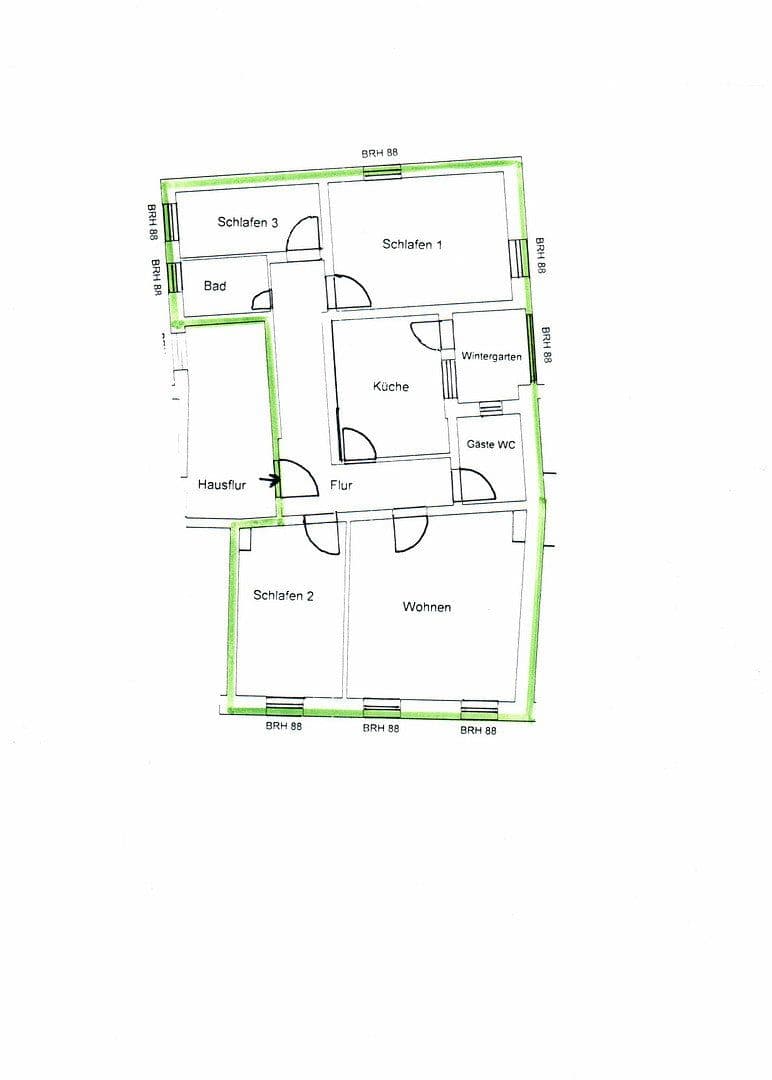 Pronájem bytu 4+1 98 m², Magdeburg, Sasko-Anhaltsko Pronájem bytu 4+1 98 m², Magdeburg, Sasko-Anhaltsko