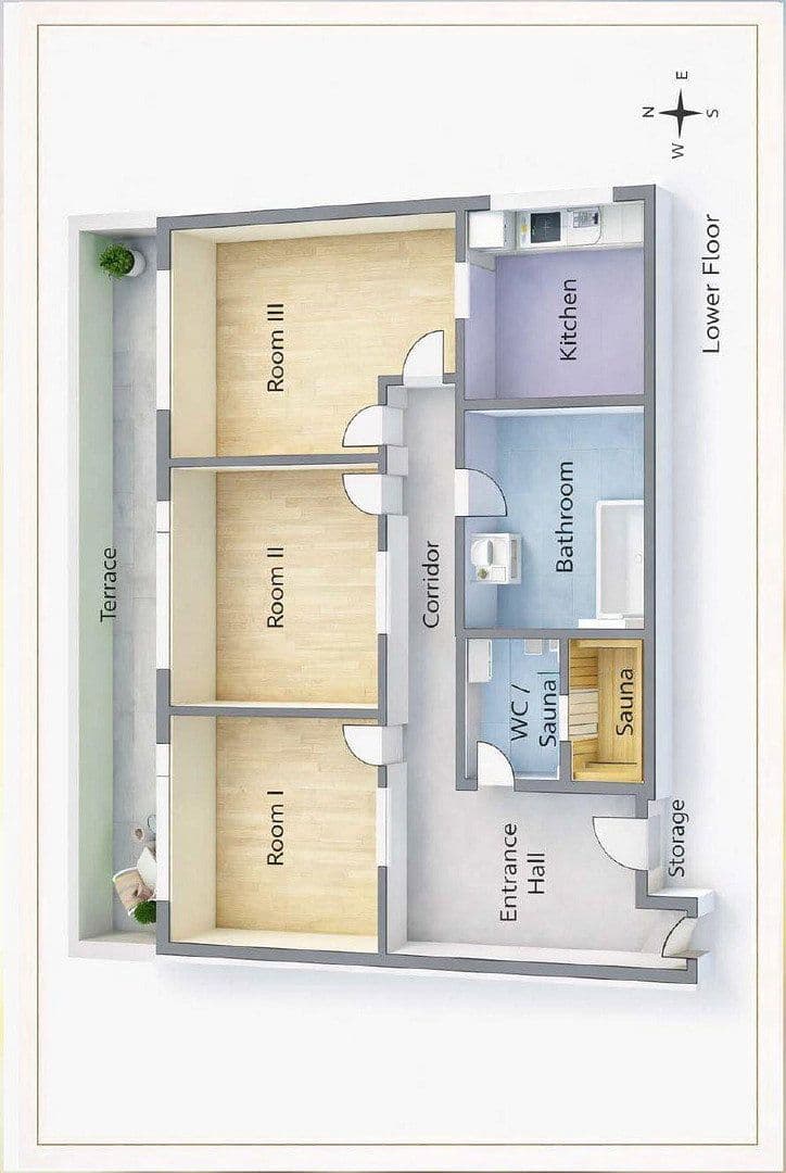 Pronájem bytu 3+1 114 m², Hamburg, Hamburg Pronájem bytu 3+1 114 m², Hamburg, Hamburg