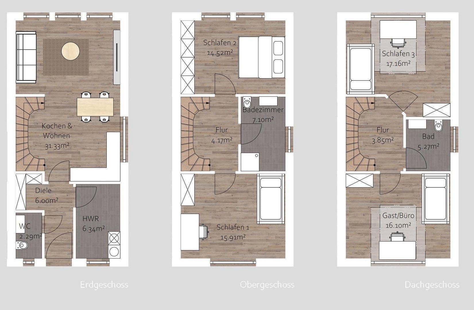 Pronájem domu 127 m², pozemek 100 m², Paderborn, Severní Porýní-Vestfálsko Pronájem domu 127 m², pozemek 100 m², Paderborn, Severní Porýní-Vestfálsko
