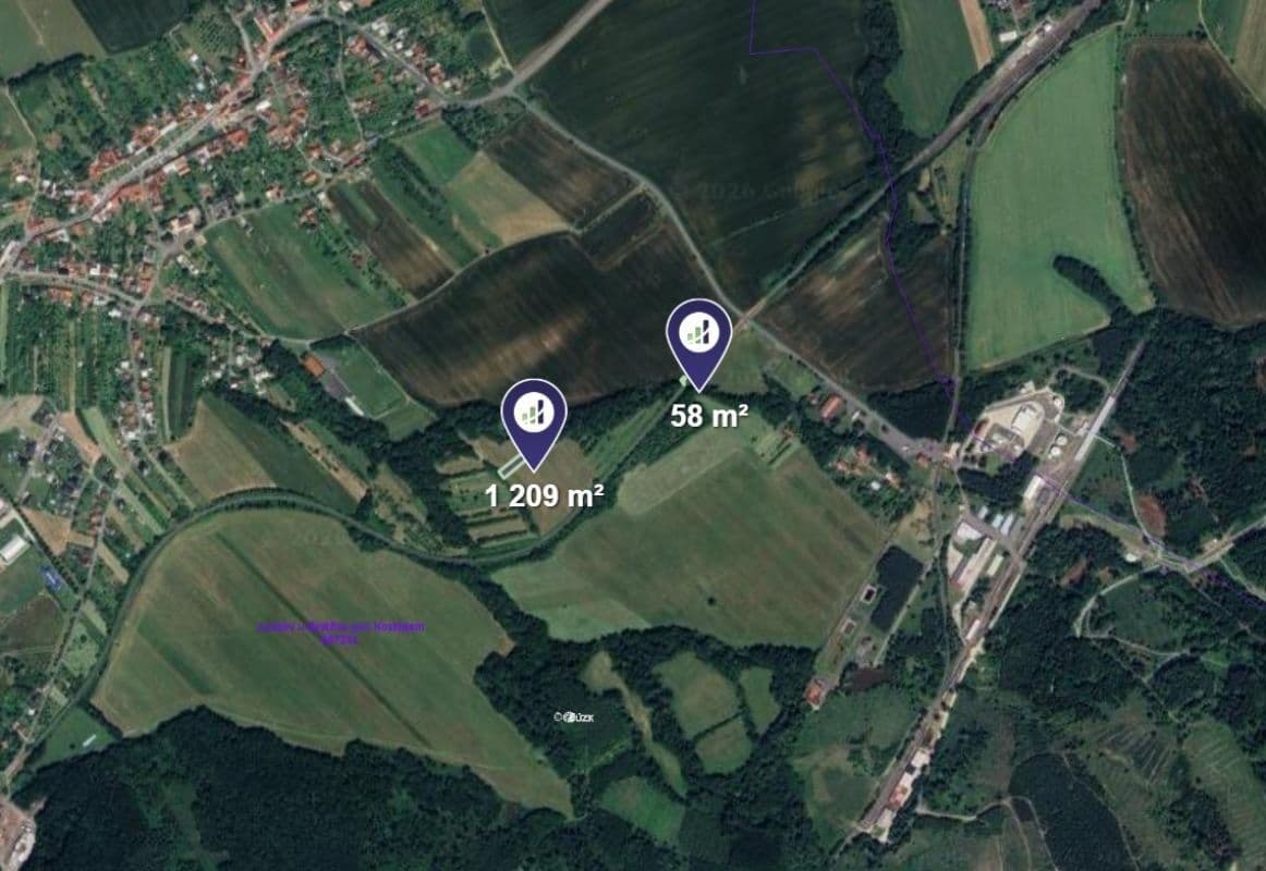 Prodej pozemku 1.267 m², Loukov, Zlínský kraj Prodej pozemku 1.267 m², Loukov, Zlínský kraj