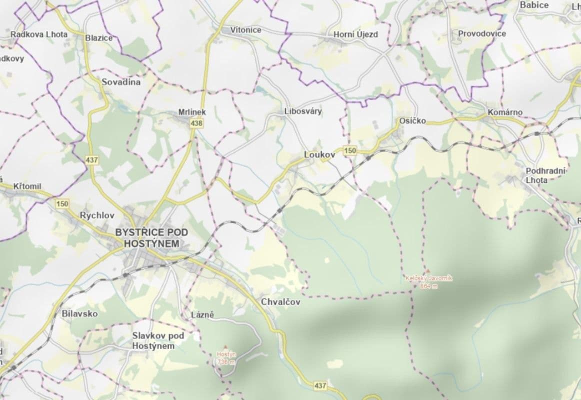 Prodej pozemku 1.267 m², Loukov, Zlínský kraj Prodej pozemku 1.267 m², Loukov, Zlínský kraj