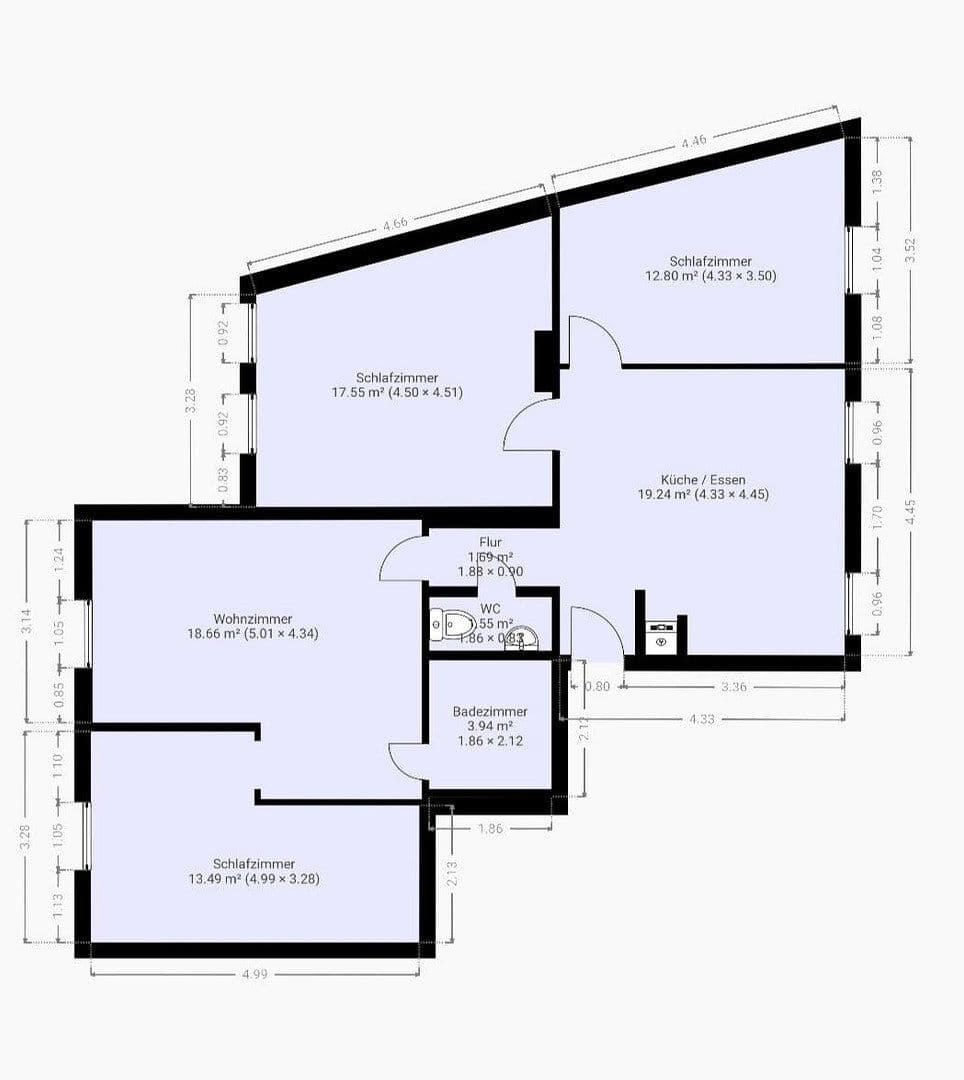Prodej bytu 4+1 89 m², Mönchengladbach, Severní Porýní-Vestfálsko Prodej bytu 4+1 89 m², Mönchengladbach, Severní Porýní-Vestfálsko