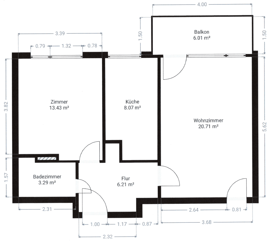 Pronájem bytu 2+1 55 m², Fürstenwalder Straße 2, Hannover, Dolní Sasko Pronájem bytu 2+1 55 m², Fürstenwalder Straße 2, Hannover, Dolní Sasko