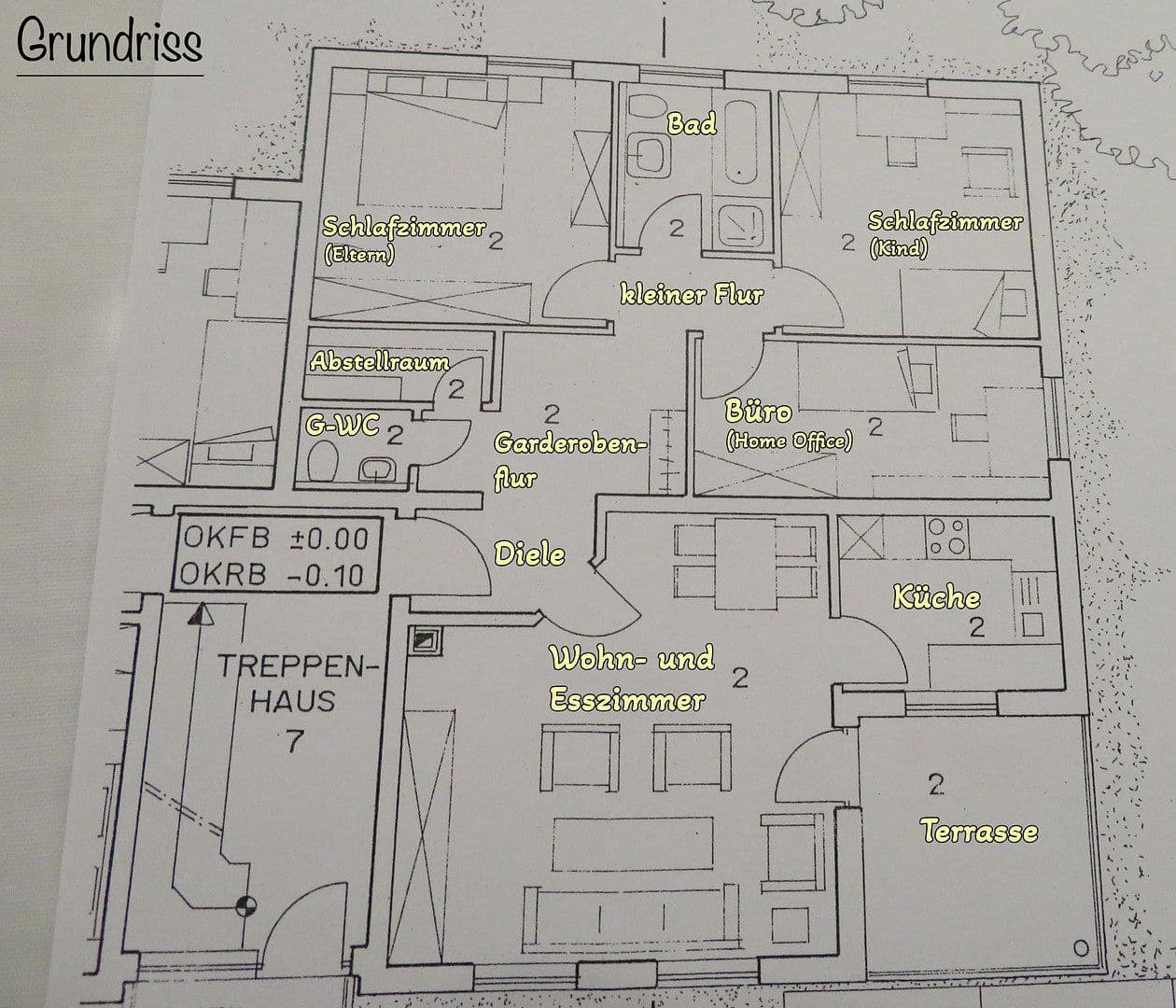 Pronájem bytu 4+1 104 m², Hetzerath, Porýní-Falc Pronájem bytu 4+1 104 m², Hetzerath, Porýní-Falc